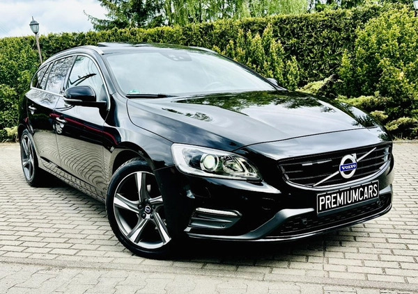 Volvo V60 cena 77900 przebieg: 202762, rok produkcji 2018 z Sztum małe 781